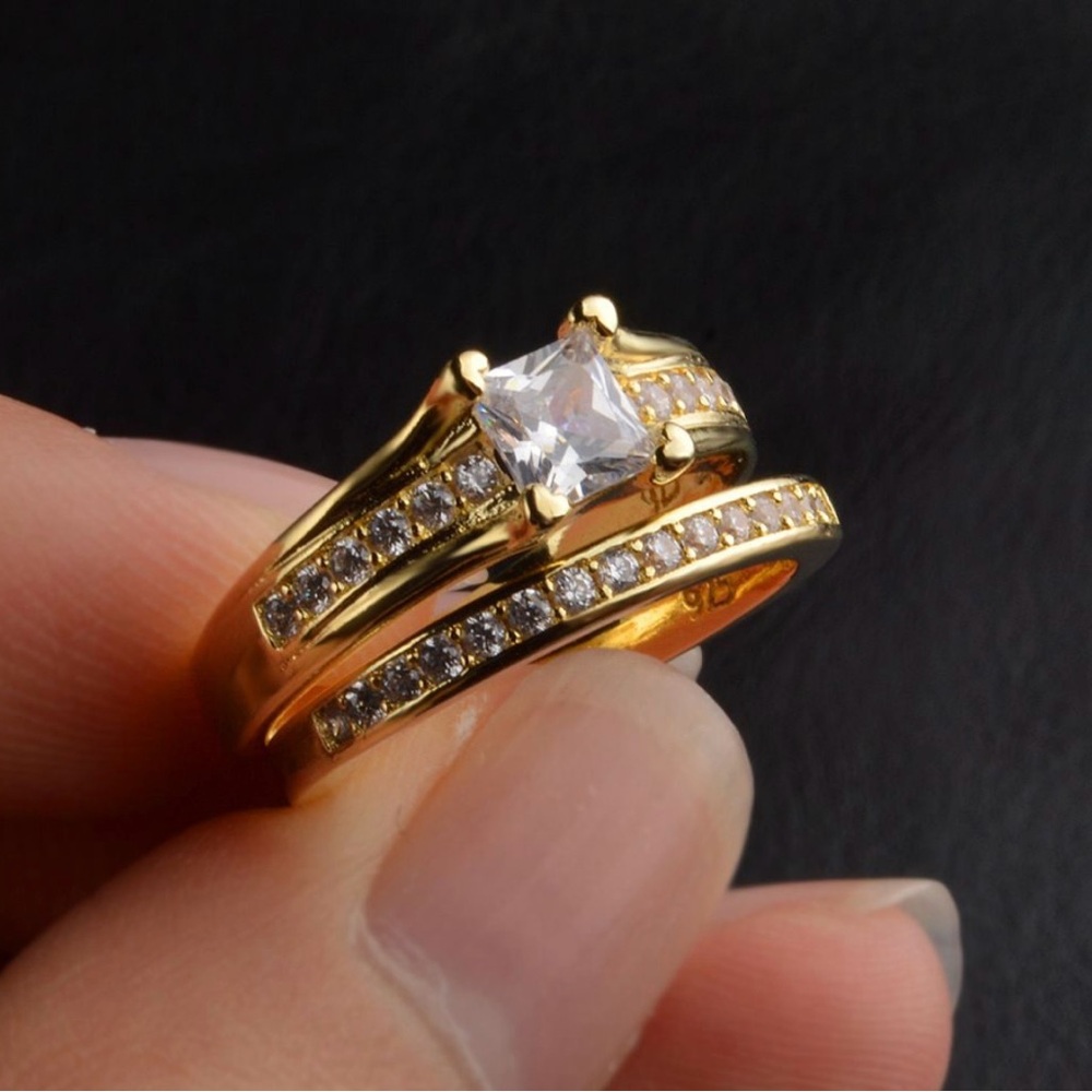 2 Pieces Couple Rings